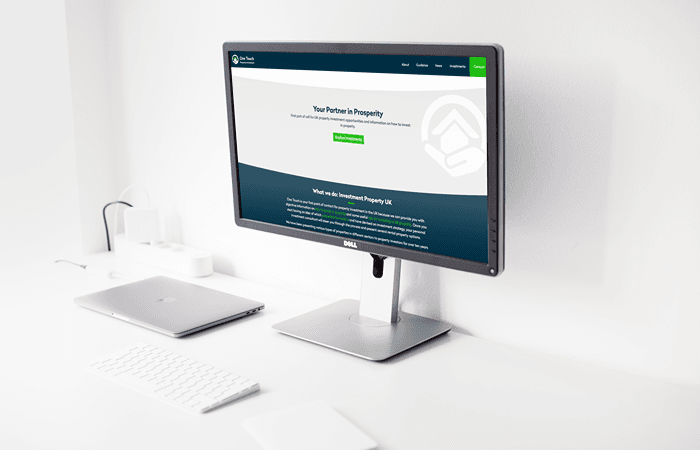 One Touch Property homepage
