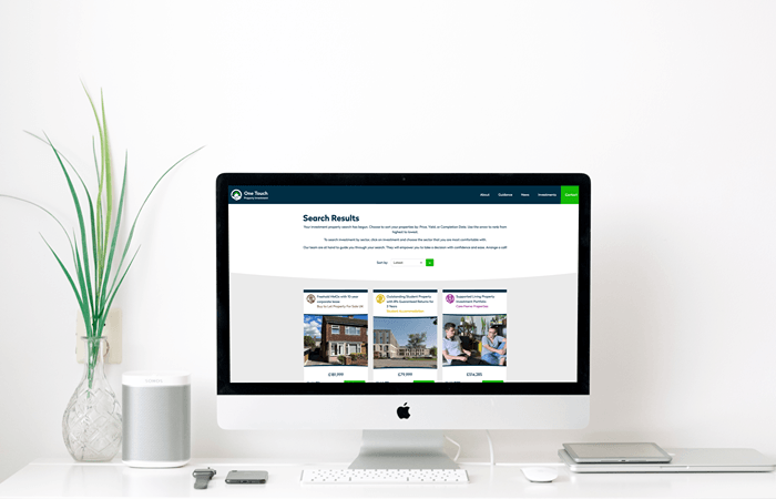 One Touch Property searchable listings